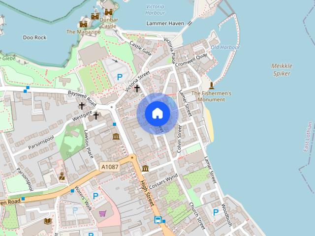 Apartment for rent in Dunbar, Scotland