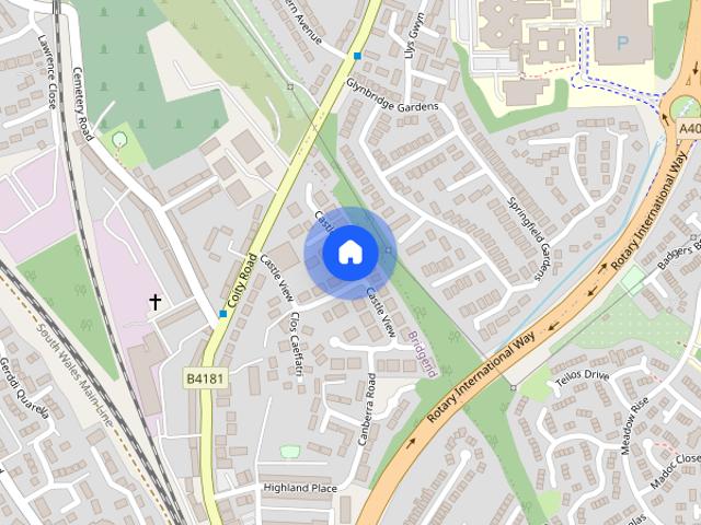 House for rent in Bridgend, Wales