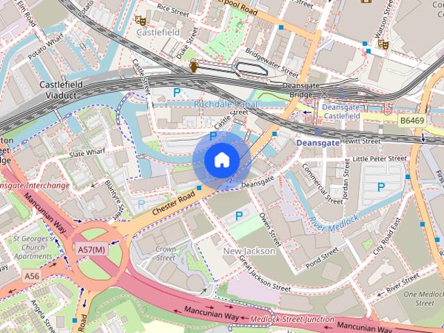 Apartment for rent in Castlefield, Manchester