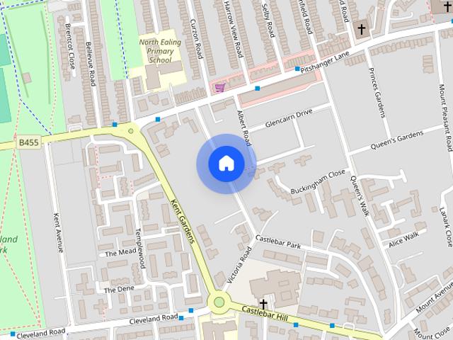 Apartment for rent in London Borough of Ealing, Perivale