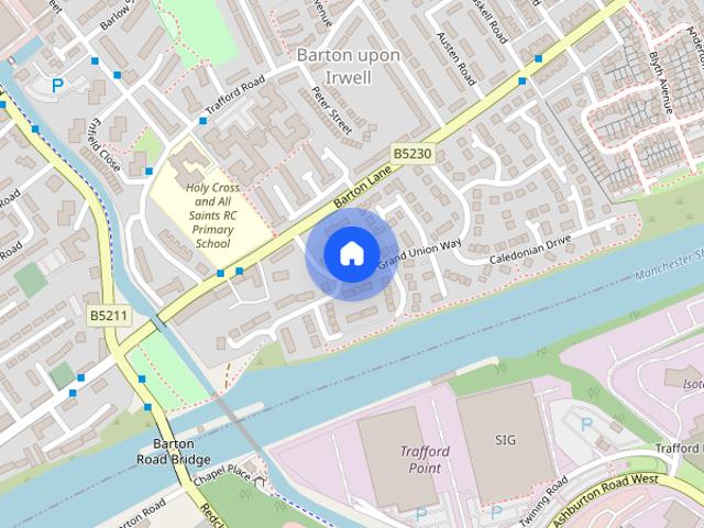 House for rent in Barton upon Irwell, Salford