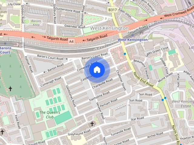 Apartment for rent in West Kensington, Greater London
