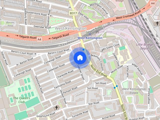 Apartment for rent in West Kensington, Greater London