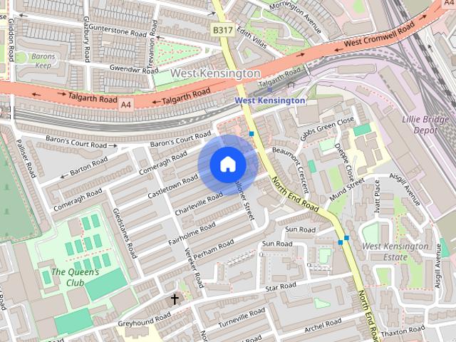 Apartment for rent in West Kensington, Greater London