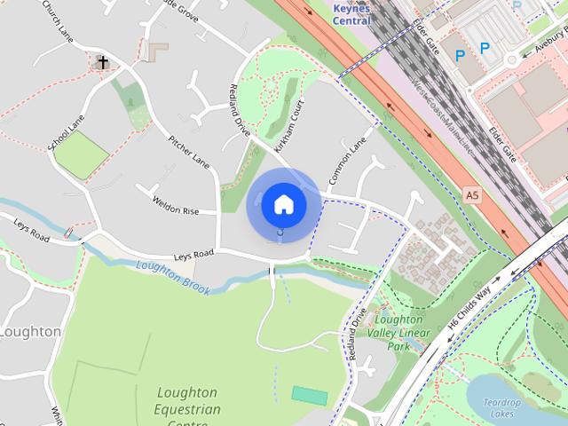 House for rent in Loughton, Milton Keynes