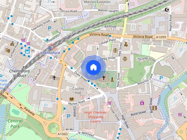 Apartment for rent in Moulsham, Chelmsford