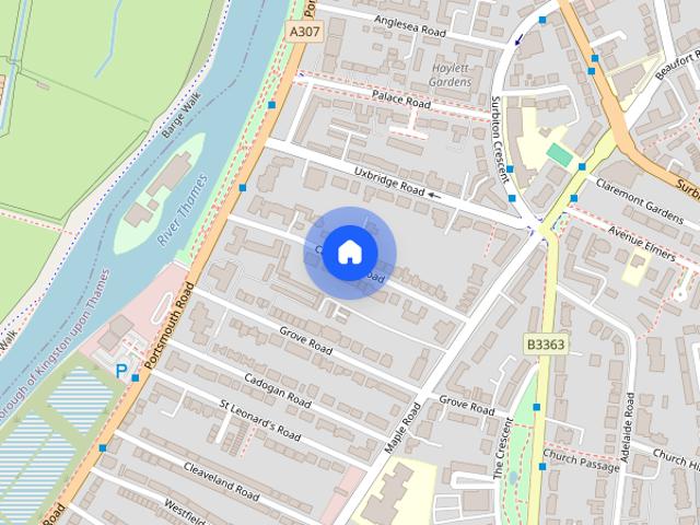 House for rent in Surbiton, Greater London
