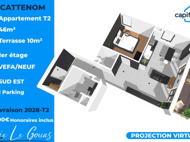 Appartement vente à Thionville, Cattenom