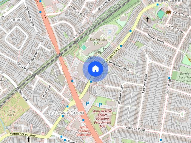 Room for rent in Langley Green, West Midlands