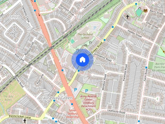 Room for rent in Langley Green, West Midlands