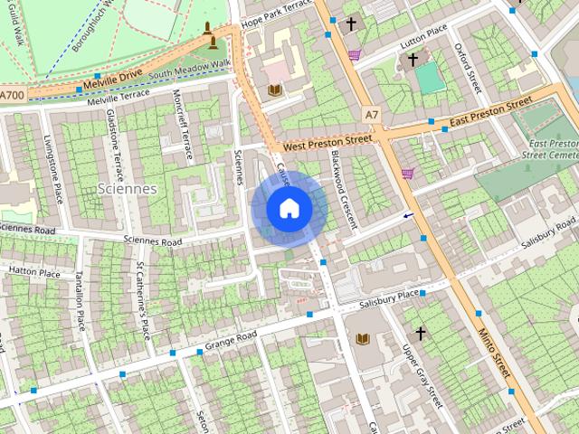 Apartment for rent in Southside, City of Edinburgh