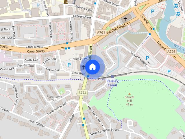 Apartment for rent in Castlehead, Paisley