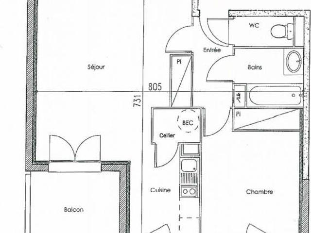 Appartement vente à Montauban, Caussade
