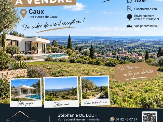 Terrain vente à Caux, Hérault