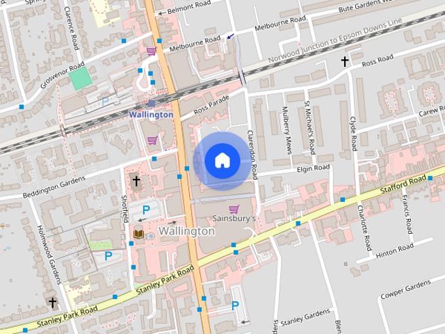 Apartment for rent in Wallington, Greater London