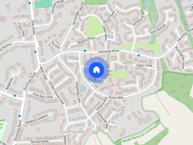 House for rent in Perryfields, West Sussex