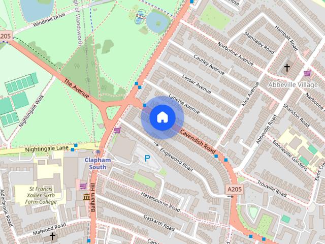 Apartment for rent in Abbeville Village, Greater London