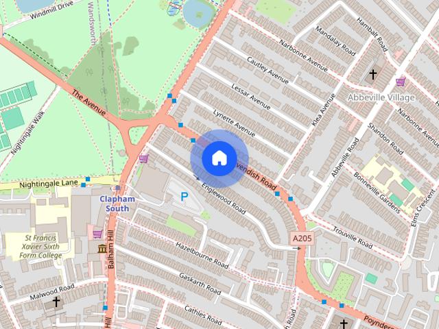 Apartment for rent in Abbeville Village, Greater London
