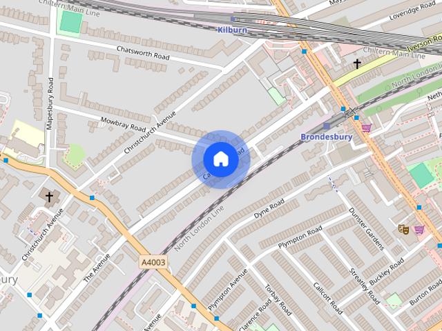 Apartment for rent in Brondesbury, Greater London