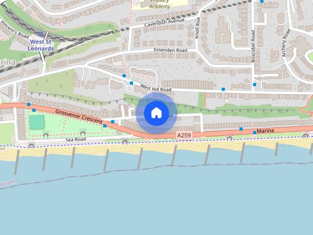 House for rent in West Marina, Guestling Green
