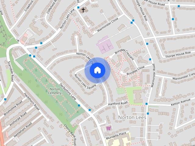House for rent in Norton Lees, South Yorkshire