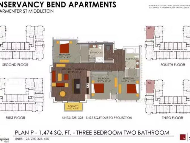 Condo for rent in Middleton