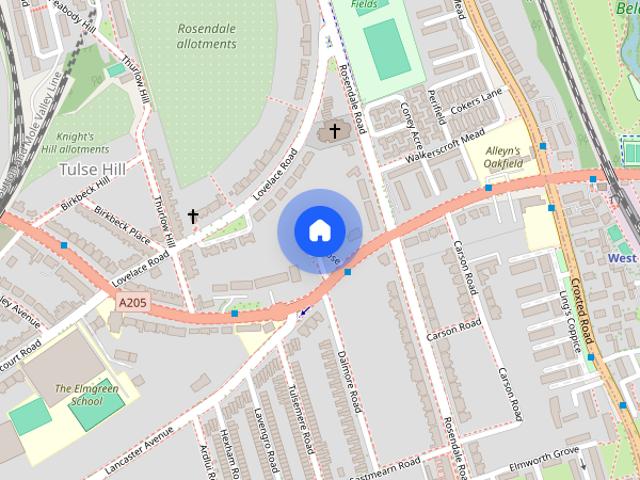 Apartment for rent in Tulse Hill, Greater London
