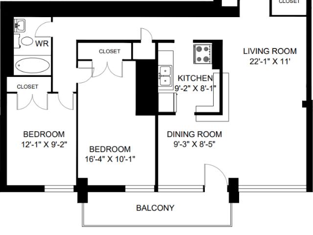 Apartment for rent in Woburn, Ontario