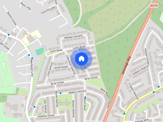 Townhouse for rent in Westleigh, Wigan