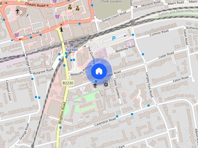 Apartment for rent in London Borough of Sutton, Greater London