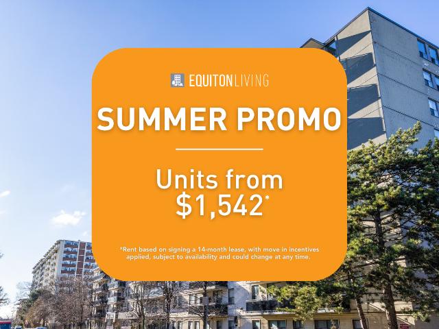 Apartment for rent in Woburn, Ontario