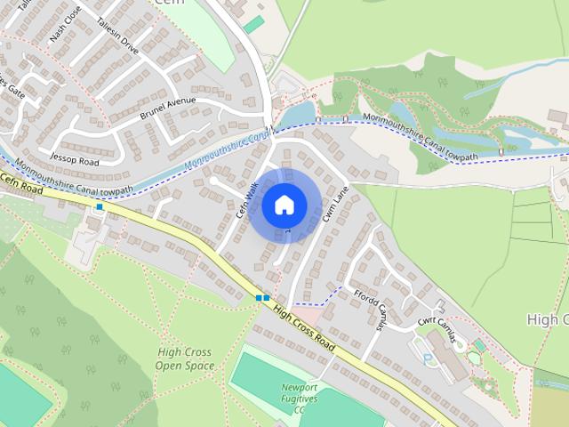 House for rent in Rogerstone, Wales