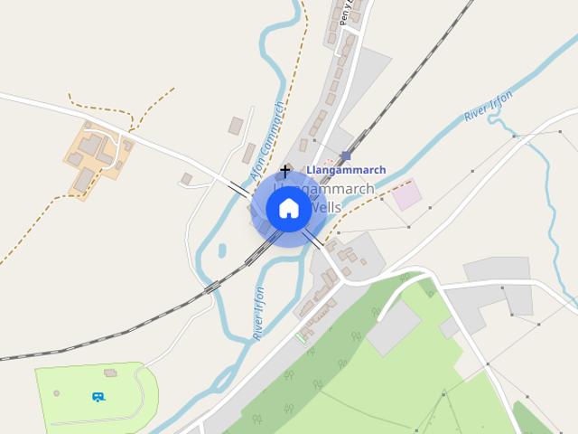 House for rent in Llangammarch Wells, Wales