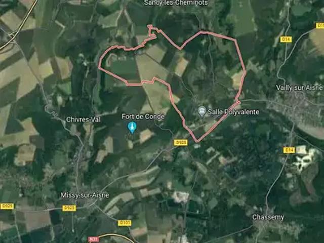 Terrain vente à Soissons, Celles-sur-aisne