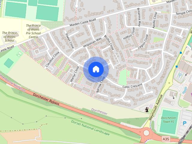 House for rent in Poundbury, Dorchester