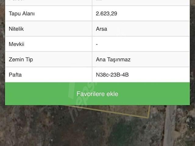 Gaziantep, Şahinbey içerisinde satılık Arsa