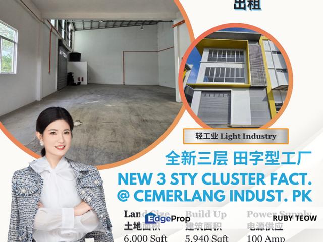 Warehouse for rent in Kulai, Johor