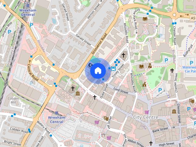 Apartment for rent in City Centre, Wrexham