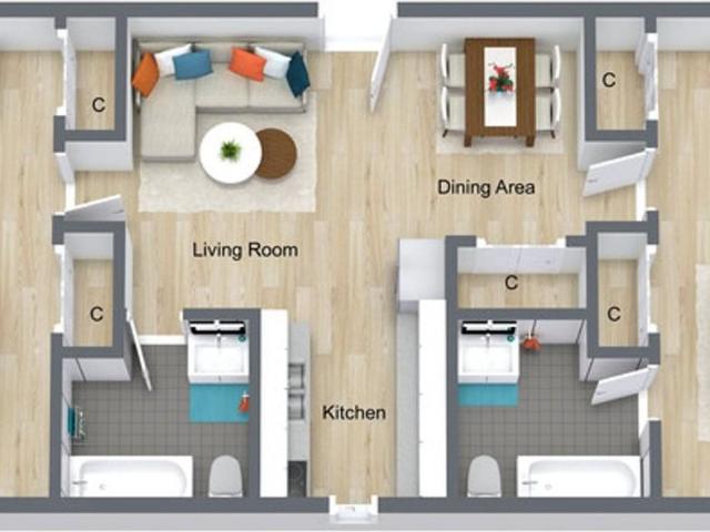 Apartment for rent in Isle Forest, Raleigh