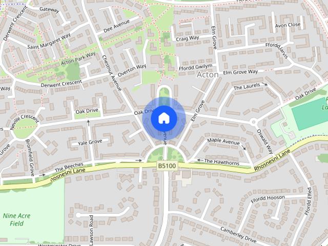 Apartment for rent in Acton, Wrexham