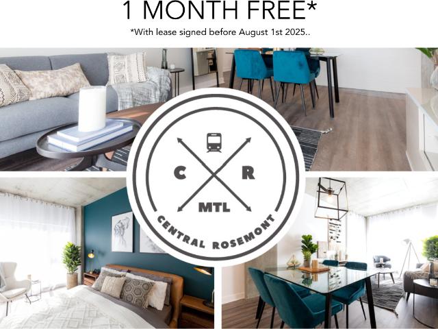 Apartment for rent in St. Leonard's, Quebec