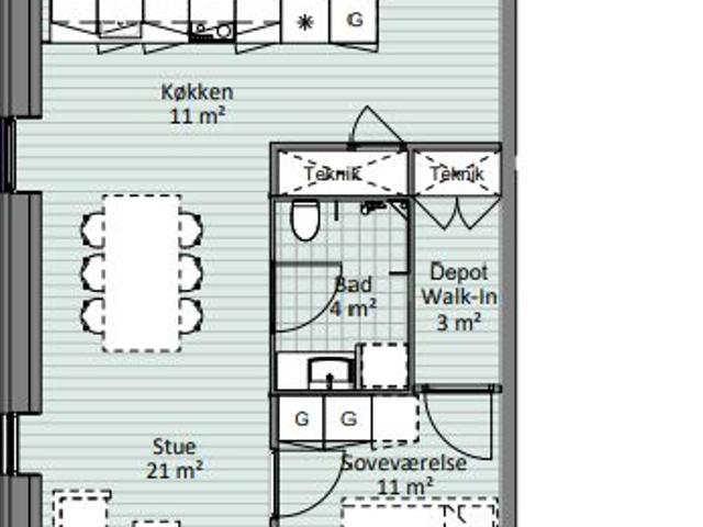 Lejlighed til leje i Kolding
