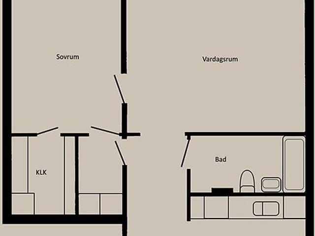 Lägenhet hyra i Fränsta, Torps distrikt