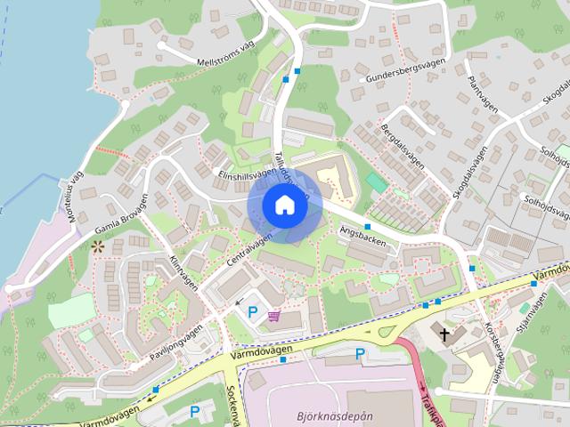 Lägenhet hyra i Nacka, Boo