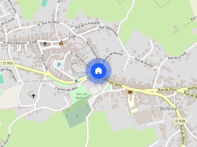 Studio location à Mortagne-au-Perche, Bellême