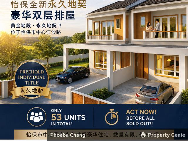 Terraced House for sale in Perak, Tanjong Ipoh