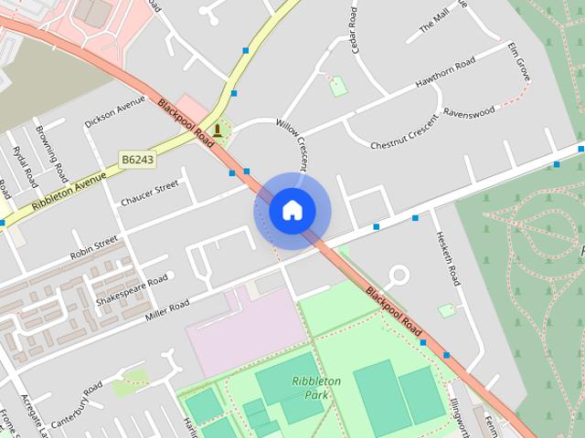House for rent in Higher Bartle, Lancashire