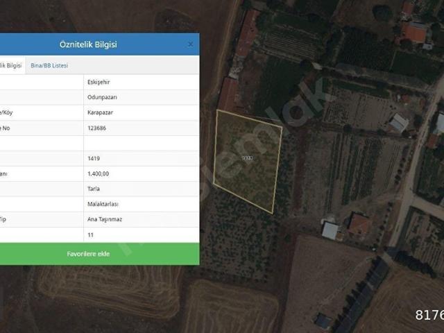 Odunpazarı, Odunpazari içerisinde satılık Arsa