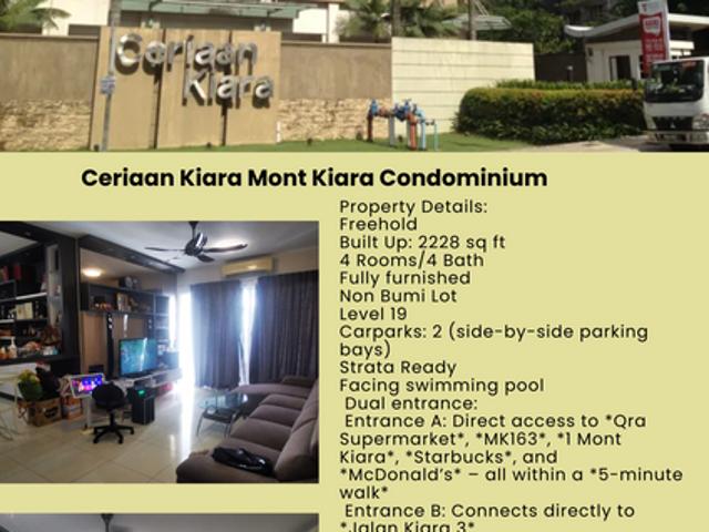 Condominium for sale in Country Heights Damansara, Kuala Lumpur