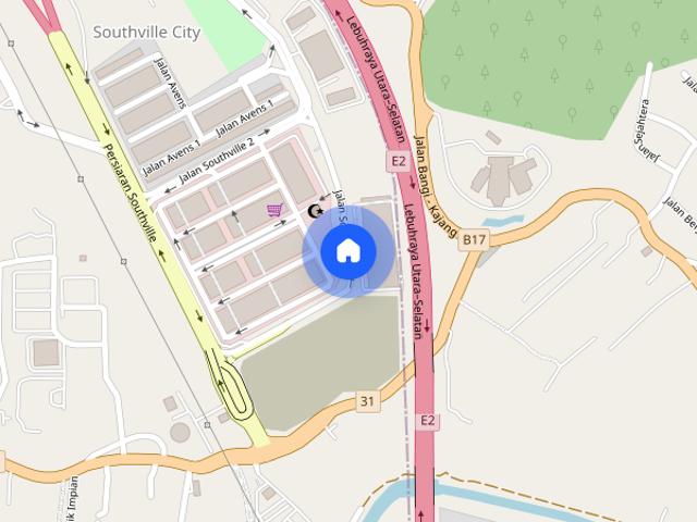 Apartment for rent in Southville City, Sepang